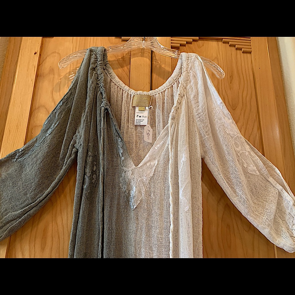 Amazing MUCHE ET MUCHETTE Gauze TOP/TUNIC  NWT - Picture 2 of 12